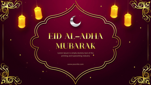 Eid al Adha - Greetings and Invitation