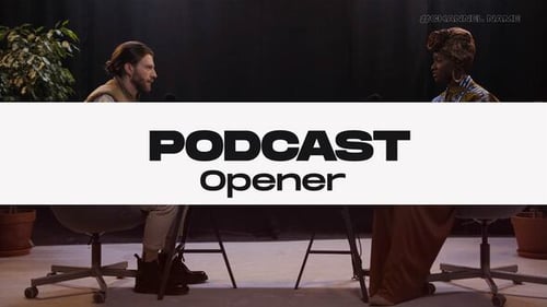 Podcast Opener | Intro (MOGRT)