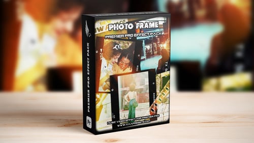 Photo Frame Slideshow Transition for Premiere Pro