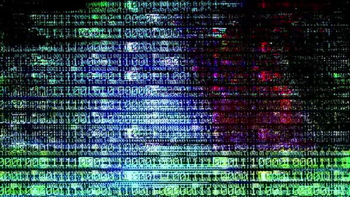 Glitch Binary Code