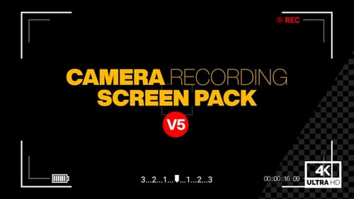 Video Camera Recording Screen Pack V5 Alpha 4K