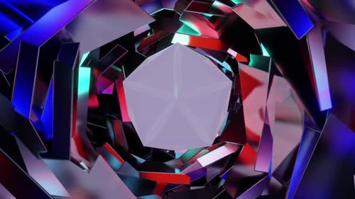 Flying Through A Tunnel Hd