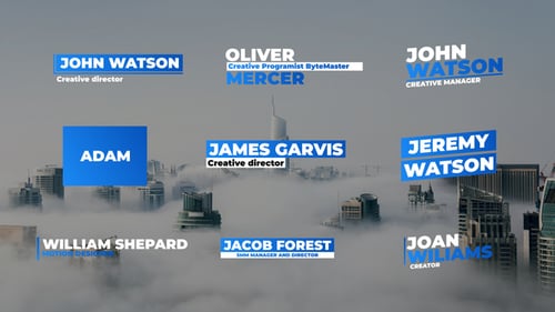 Corporate Lower Thirds | MOGRT