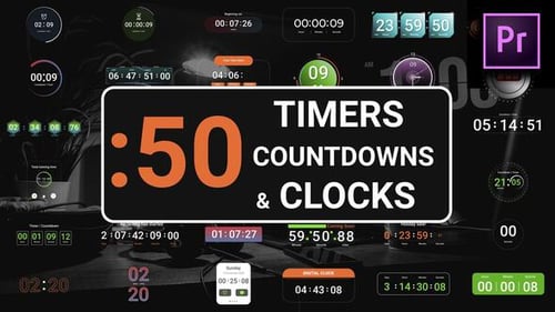 Timers Countdowns And Clocks MOGRT