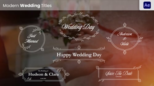 Wedding Titles