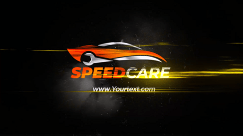 Speed Logo And Text