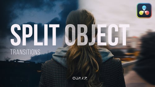 Split Object Transitions for Davinci Resolve