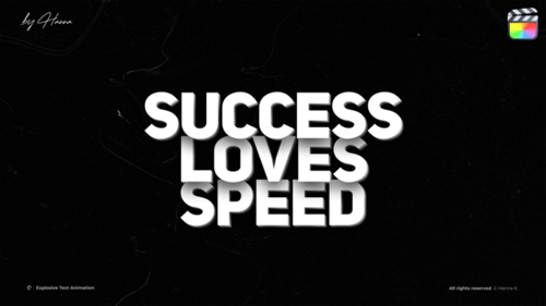 Kinetic Text Animation \ FCPX