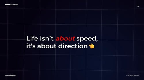 Text Animation v2.0 | AE