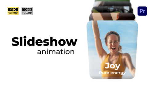 Card Flip Slideshow | MOGRT