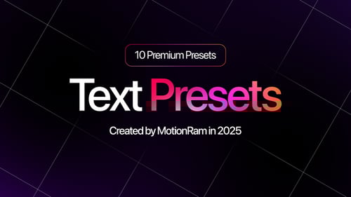 Text Presets