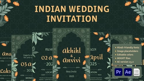 Indian Wedding Invitation
