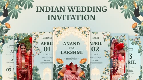 Indian Wedding Invitation