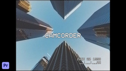 Camcorder | For Premiere Pro