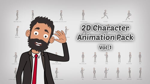 2D Character Animation Pack Vol 1