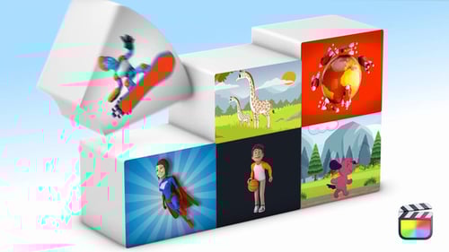 Media Boxes Logo Reveal for Final Cut Pro