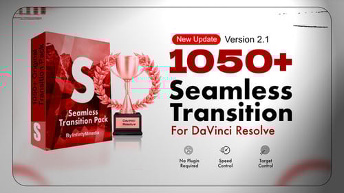 1050+ Transition Pack - DaVinci Resolve