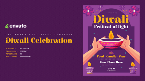 Celebrate Diwali with Dazzling Instagram Portrait Posts