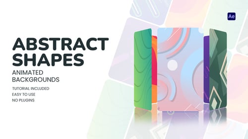Abstract Shapes Animated Backgrounds