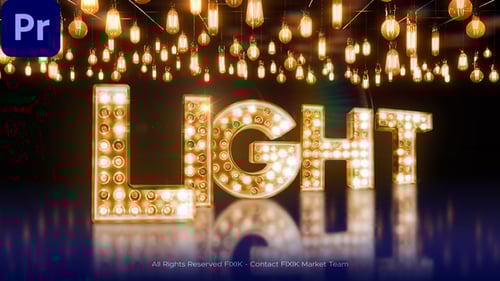Lights Typeface | MOGRT