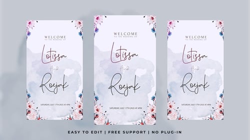 Vertical Wedding Intro