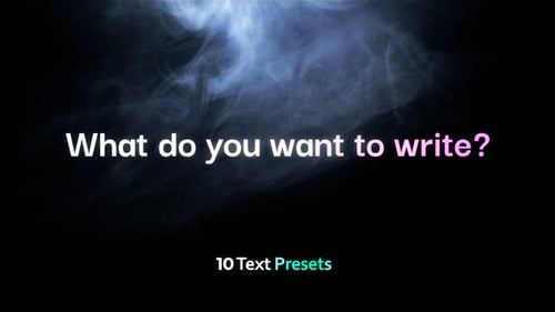 Text Preset