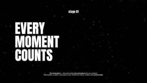 Text Animation \ Premiere Pro (MOGRT)