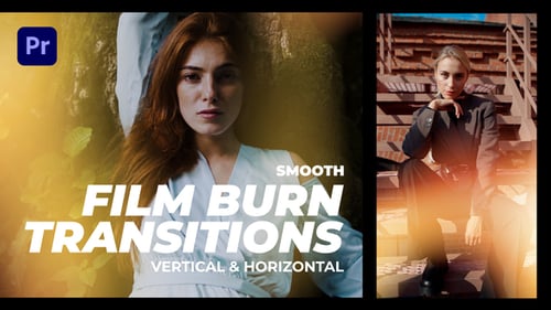 Film Burn Transitions - Premiere Pro