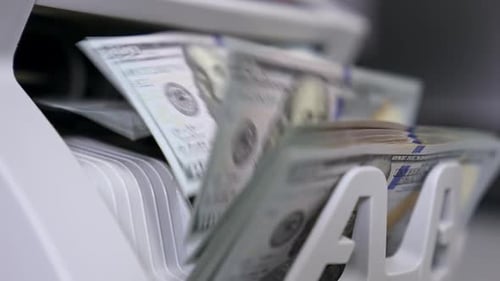 Money counting machine