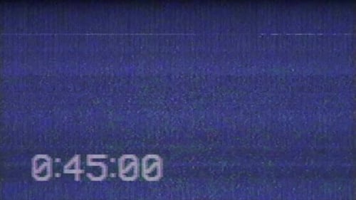 1 Minute Countdown. VHS Style