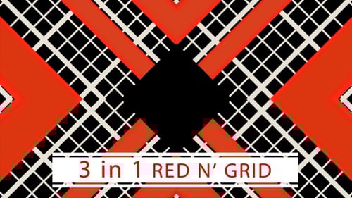 Red And Grid
