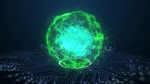 Technology Artificial intelligence Concept.