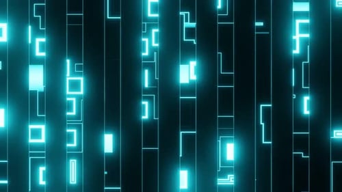 Vj Loop Falling Down Abstract Lines 02