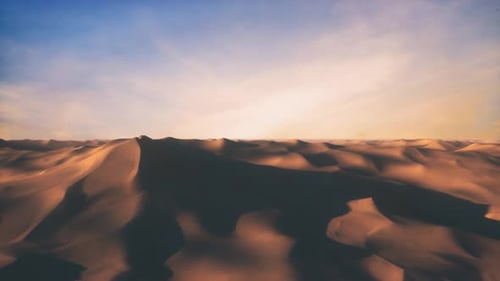 Endless Flight in the Endless Hot Desert