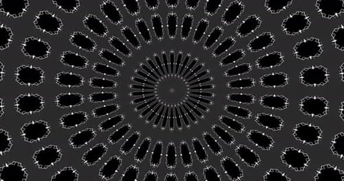 Abstract Black And white Geometric Seamless Pattern Background