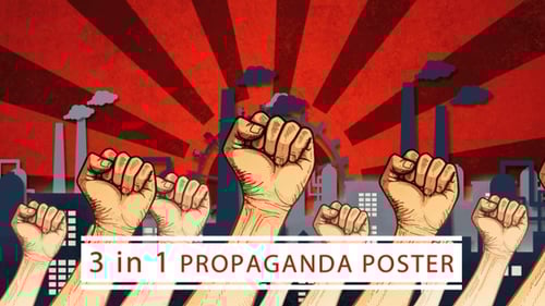 3 In 1 Propaganda Posters