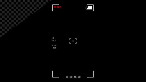Vertical Video Camera Recording Screen Alpha