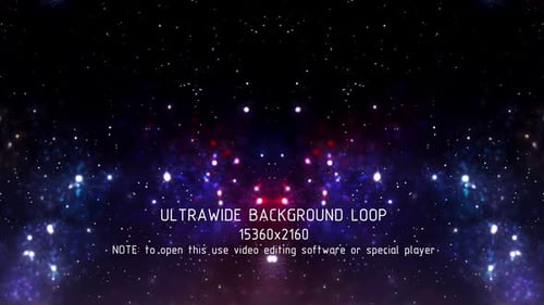 Ultra Wide Glow Star Particles