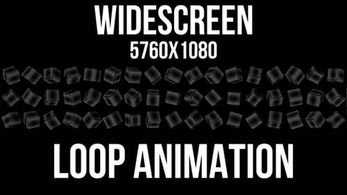 Widescreen Black And White Cubs Loop