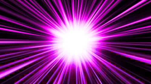 Light Rays VJ Loop Pink V6