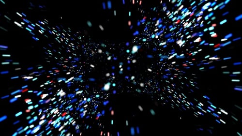 Explosion bunter Partikel V13