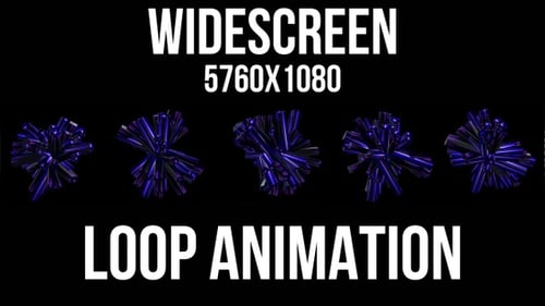 3D Abstract Dynamic Light Beats Loop