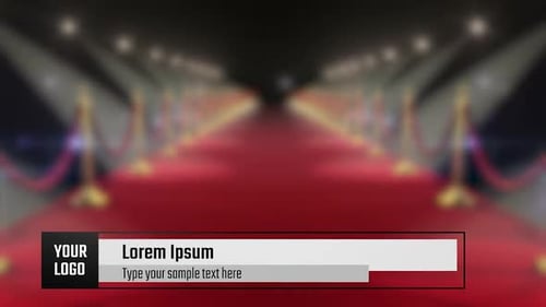 Retângulo minimalista elegante | Terço inferior | UHD | 60 fps