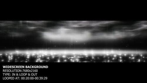 Digital Stars Widescreen Background