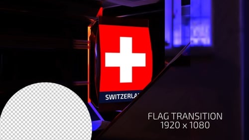 Switzerland Flag Transition