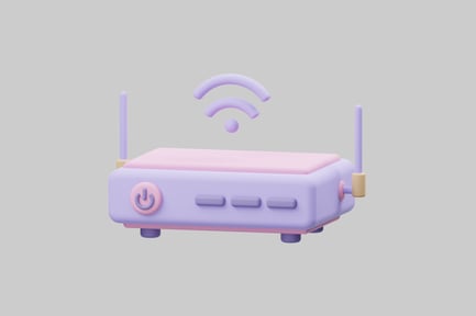Preview: Cute wireless router home internet