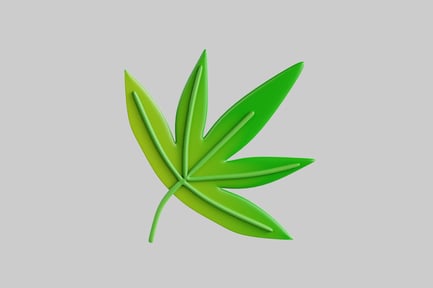 Preview: Bright green leafy plant accent