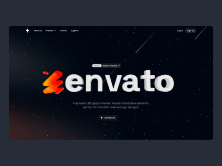 Preview: Space Header