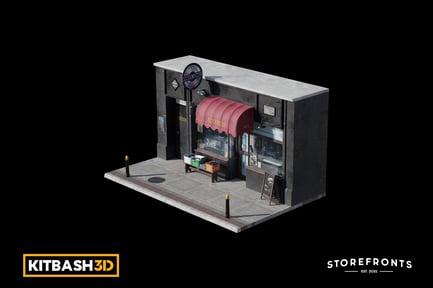 Preview: Kitbash: Storefronts - Record Store