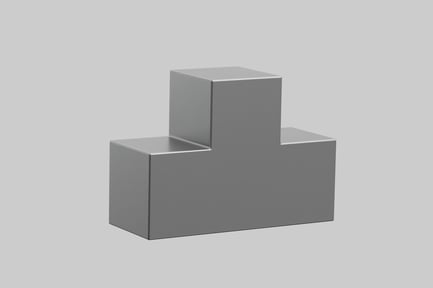 Preview: Abstract interlocking cubes